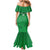 Ireland Rugby Custom Mermaid Dress Celtics Shamrock - Wonder Print Shop