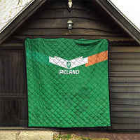 Ireland Rugby Quilt Celtics Shamrock - Wonder Print Shop