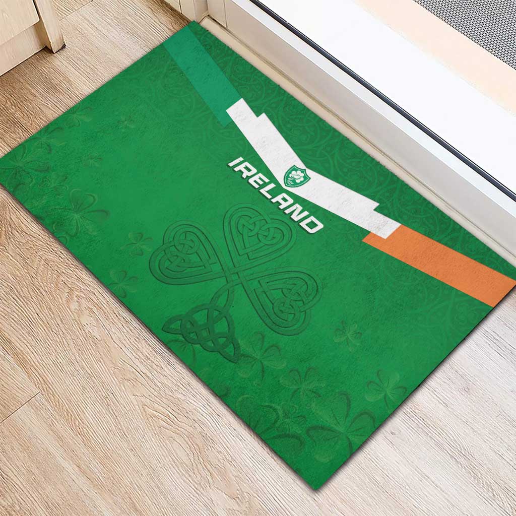 Ireland Rugby Rubber Doormat Celtics Shamrock - Wonder Print Shop