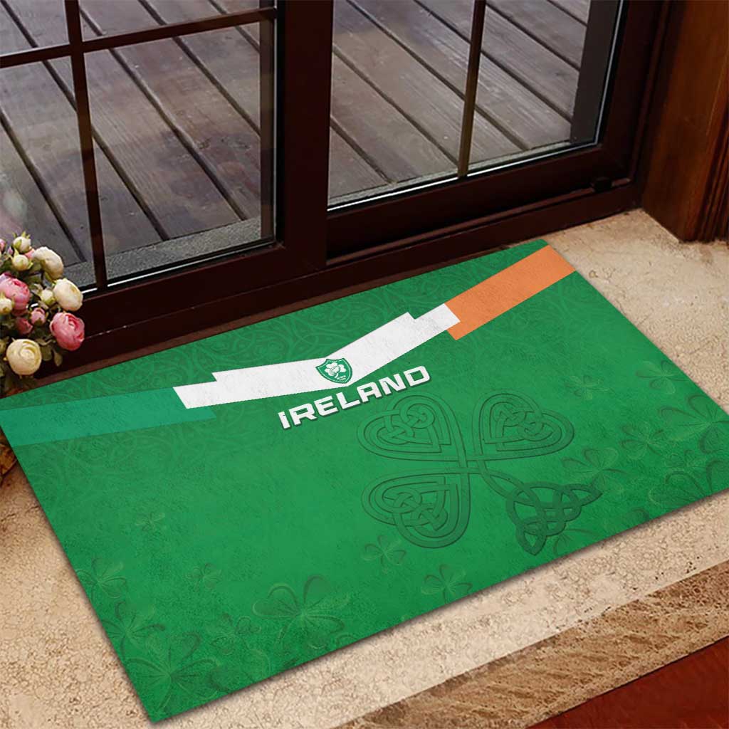 Ireland Rugby Rubber Doormat Celtics Shamrock - Wonder Print Shop