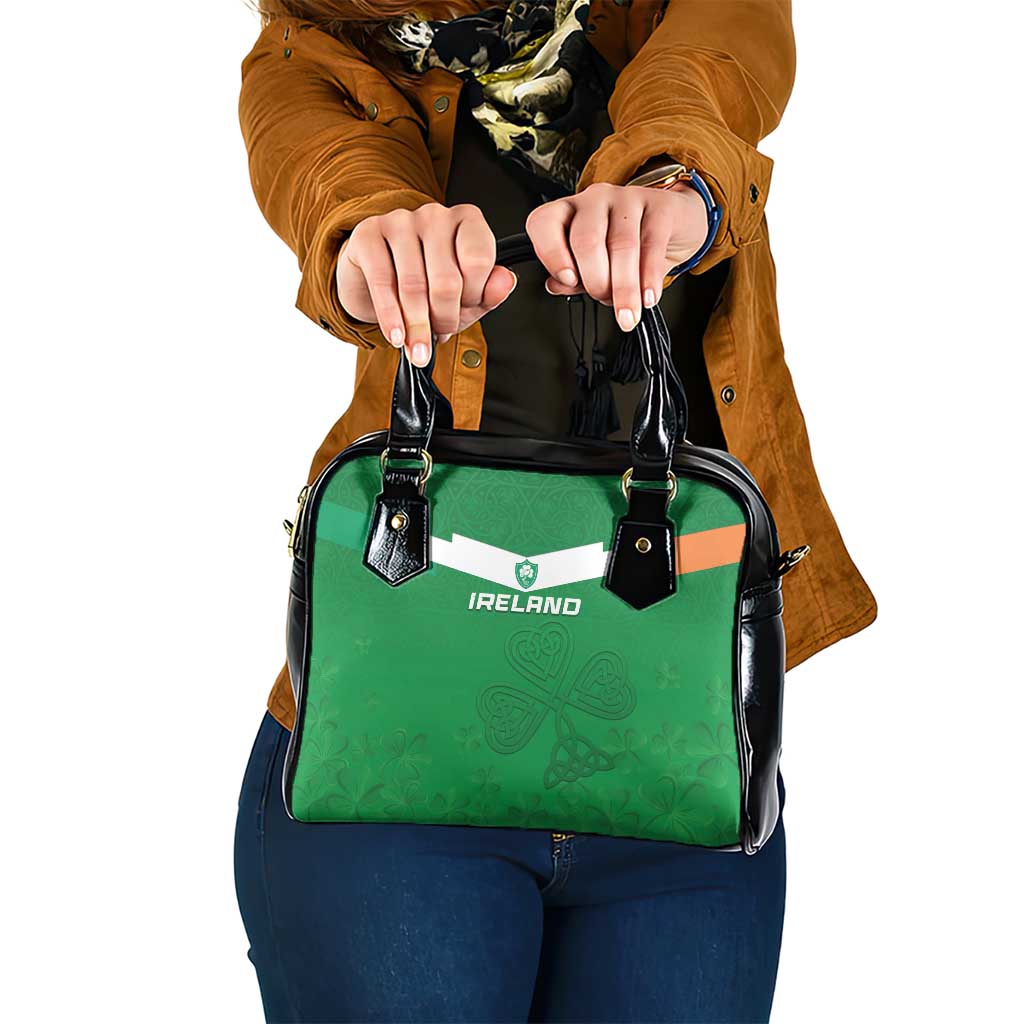 Ireland Rugby Shoulder Handbag Celtics Shamrock - Wonder Print Shop