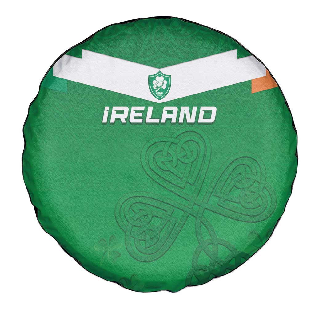 Ireland Rugby Spare Tire Cover Celtics Shamrock - Wonder Print Shop
