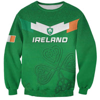 Ireland Rugby Custom Sweatshirt Celtics Shamrock - Wonder Print Shop