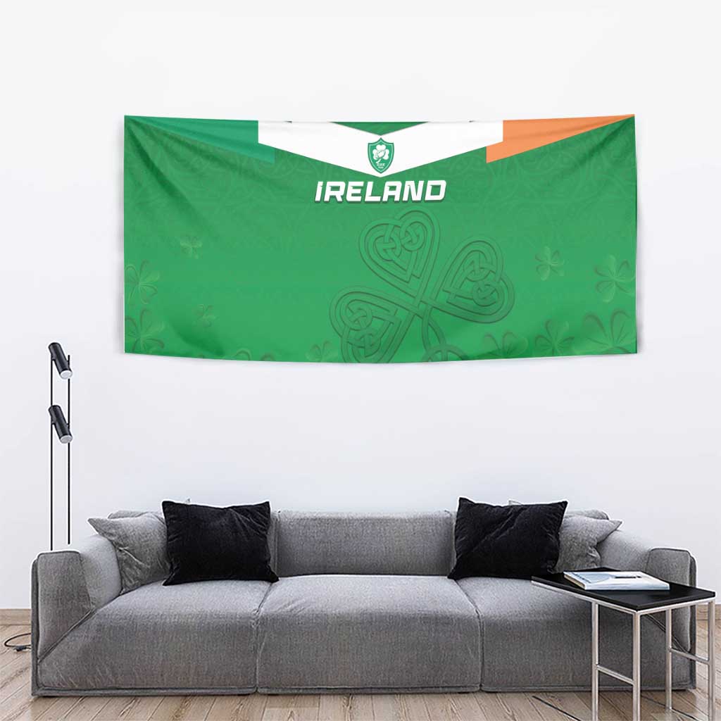 Ireland Rugby Tapestry Celtics Shamrock - Wonder Print Shop