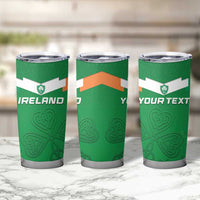 Ireland Rugby Custom Tumbler Cup Celtics Shamrock - Wonder Print Shop