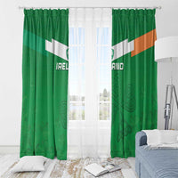 Ireland Rugby Window Curtain Celtics Shamrock - Wonder Print Shop
