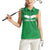 Ireland Rugby Custom Women Sleeveless Polo Shirt Celtics Shamrock - Wonder Print Shop