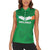 Ireland Rugby Custom Women Sleeveless Polo Shirt Celtics Shamrock - Wonder Print Shop