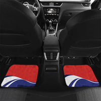 Pura Vida Costa Rica Sloth Car Mats Tropical Flowers Flag Color - Wonder Print Shop