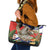 Pura Vida Costa Rica Sloth Leather Tote Bag Tropical Flowers Flag Color - Wonder Print Shop