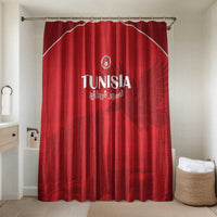 Tunisia Football Bathroom Set Red Eagles of Carthage - Wonder Print Shop