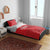 Tunisia Football Bedding Set Red Eagles of Carthage - Wonder Print Shop