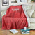 Tunisia Football Blanket Red Eagles of Carthage - Wonder Print Shop