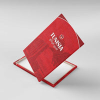 Tunisia Football Canvas Wall Art Red Eagles of Carthage - Wonder Print Shop