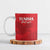 Custom Tunisia Football Ceramic Mug Red Eagles of Carthage - Wonder Print Shop