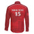 Custom Tunisia Football Family Matching Long Sleeve Bodycon Dress and Hawaiian Shirt Red Eagles of Carthage - Wonder Print Shop