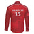 Custom Tunisia Football Family Matching Off The Shoulder Long Sleeve Dress and Hawaiian Shirt Red Eagles of Carthage - Wonder Print Shop