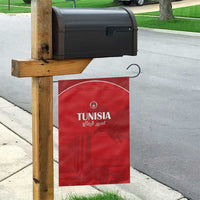 Tunisia Football Garden Flag Red Eagles of Carthage - Wonder Print Shop