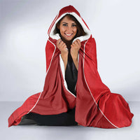 Tunisia Football Hooded Blanket Red Eagles of Carthage - Wonder Print Shop