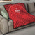 Tunisia Football Quilt Red Eagles of Carthage - Wonder Print Shop