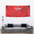 Tunisia Football Tapestry Red Eagles of Carthage - Wonder Print Shop