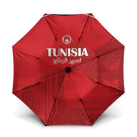 Tunisia Football Umbrella Red Eagles of Carthage - Wonder Print Shop