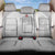 Tunisia Football Back Car Seat Cover White Eagles of Carthage - Wonder Print Shop