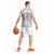 Custom Tunisia Football Basketball Jersey White Eagles of Carthage - Wonder Print Shop