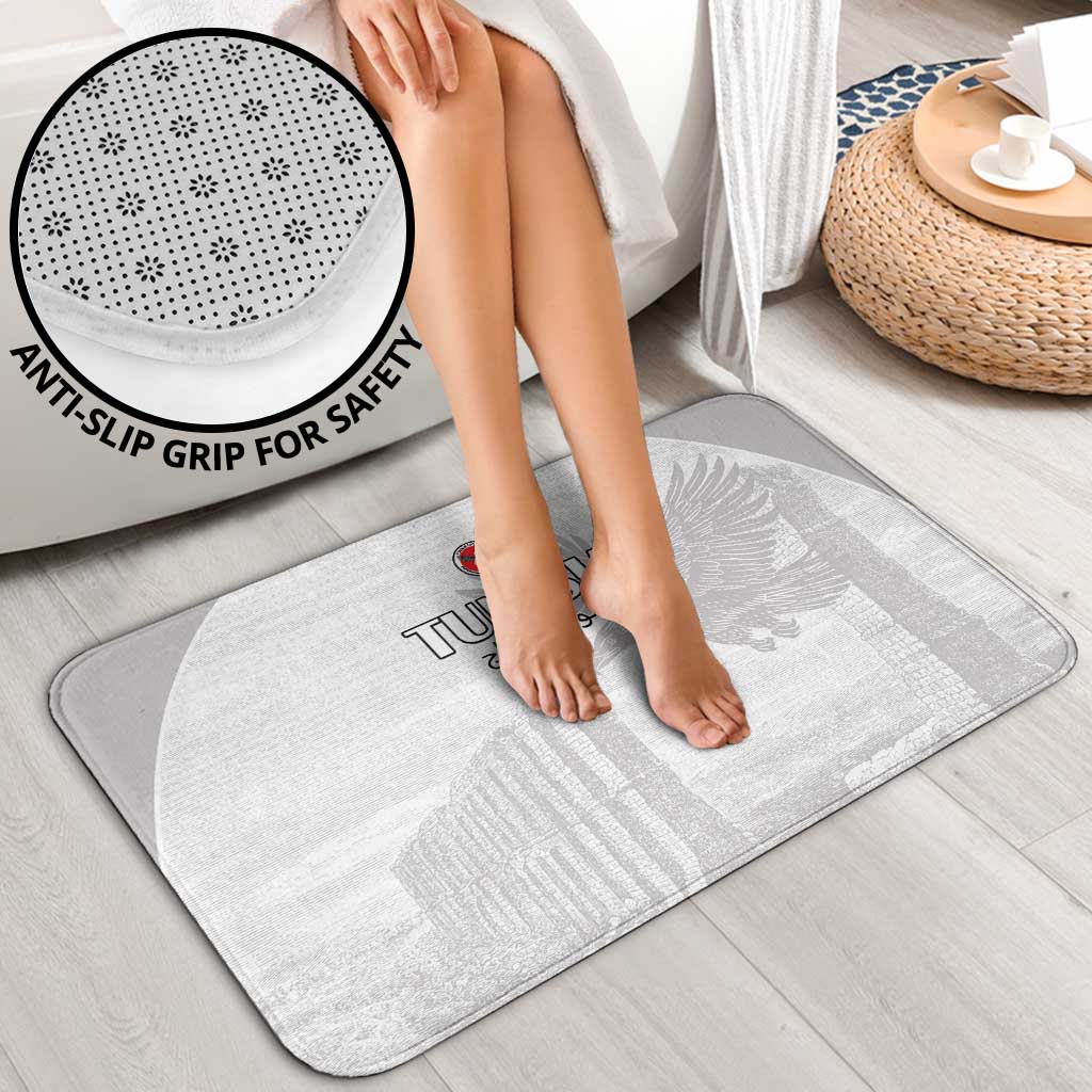 Tunisia Football Bathroom Set White Eagles of Carthage - Wonder Print Shop