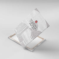 Tunisia Football Canvas Wall Art White Eagles of Carthage - Wonder Print Shop