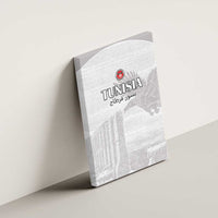 Tunisia Football Canvas Wall Art White Eagles of Carthage - Wonder Print Shop