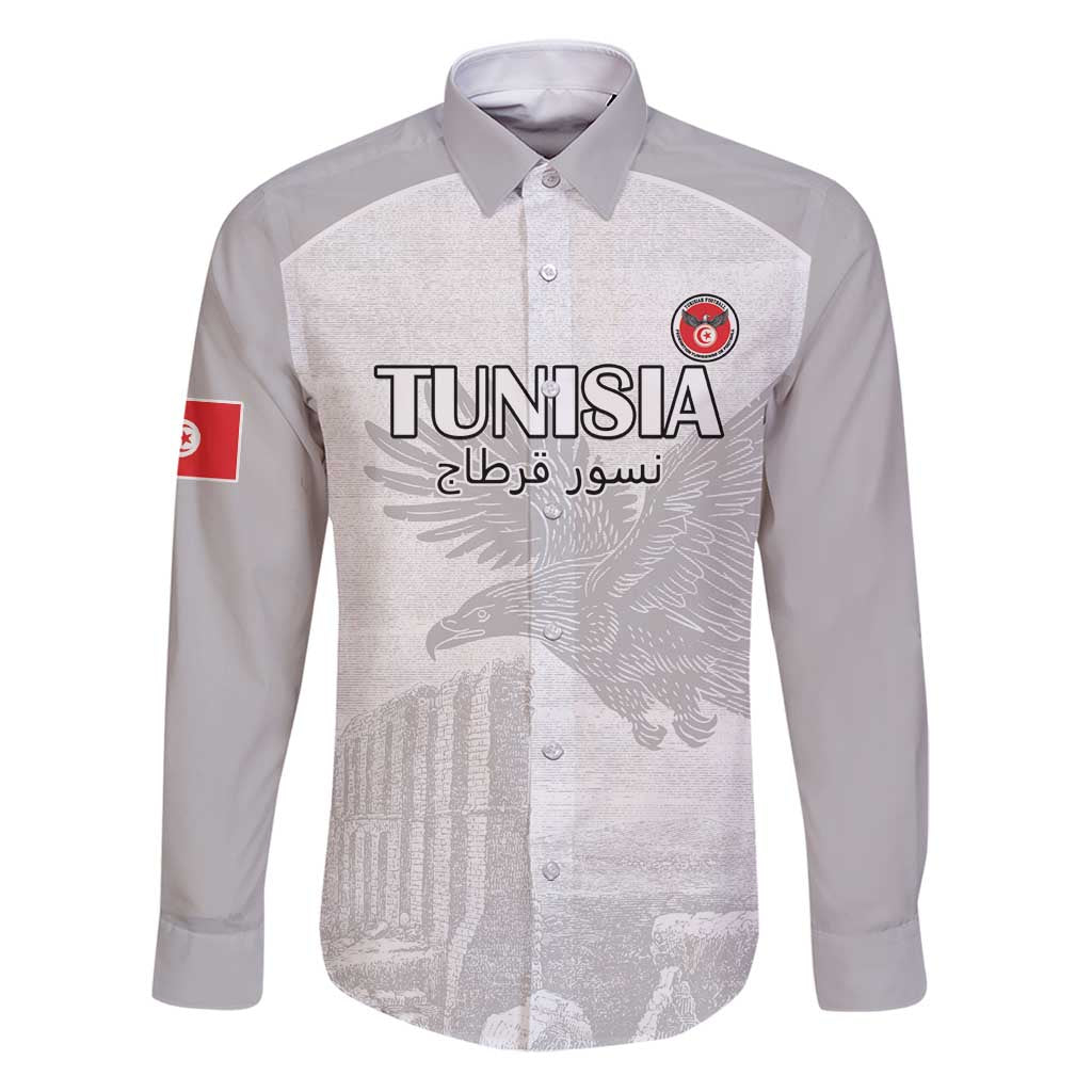Custom Tunisia Football Family Matching Puletasi and Hawaiian Shirt White Eagles of Carthage - Wonder Print Shop