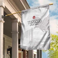 Tunisia Football Garden Flag White Eagles of Carthage - Wonder Print Shop
