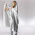 Tunisia Football Hooded Blanket White Eagles of Carthage - Wonder Print Shop