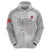 Custom Tunisia Football Hoodie White Eagles of Carthage - Wonder Print Shop