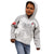 Custom Tunisia Football Kid Hoodie White Eagles of Carthage - Wonder Print Shop