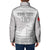 Custom Tunisia Football Padded Jacket White Eagles of Carthage - Wonder Print Shop