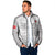 Custom Tunisia Football Padded Jacket White Eagles of Carthage - Wonder Print Shop