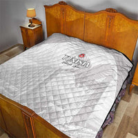 Tunisia Football Quilt White Eagles of Carthage - Wonder Print Shop