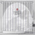 Tunisia Football Shower Curtain White Eagles of Carthage - Wonder Print Shop