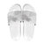 Tunisia Football Slide Sandals White Eagles of Carthage - Wonder Print Shop