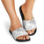 Tunisia Football Slide Sandals White Eagles of Carthage - Wonder Print Shop