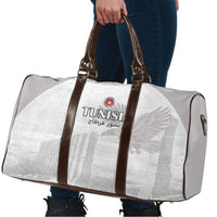 Tunisia Football Travel Bag White Eagles of Carthage - Wonder Print Shop