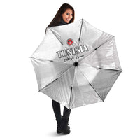 Tunisia Football Umbrella White Eagles of Carthage - Wonder Print Shop