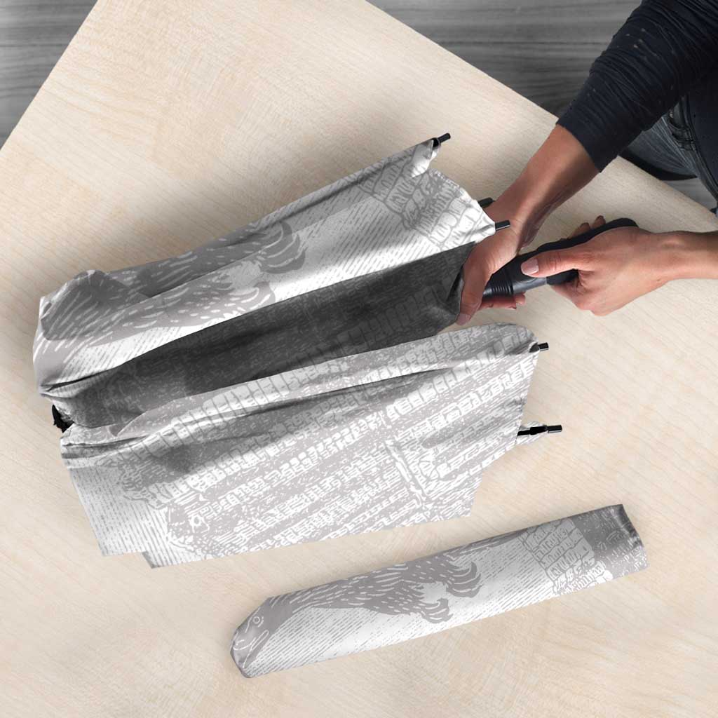 Tunisia Football Umbrella White Eagles of Carthage - Wonder Print Shop