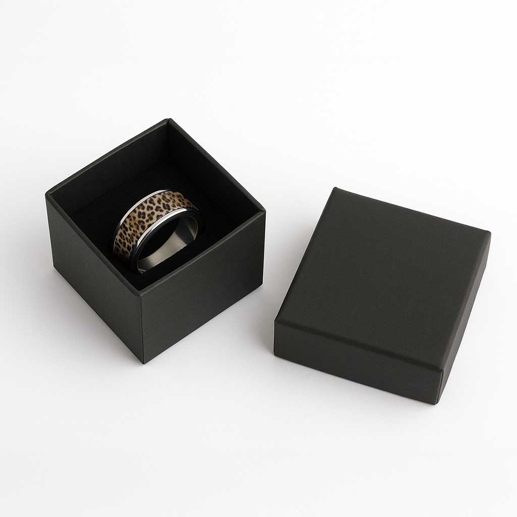 African Leopards Skin Pattern Classic Ring - Wonder Print Shop