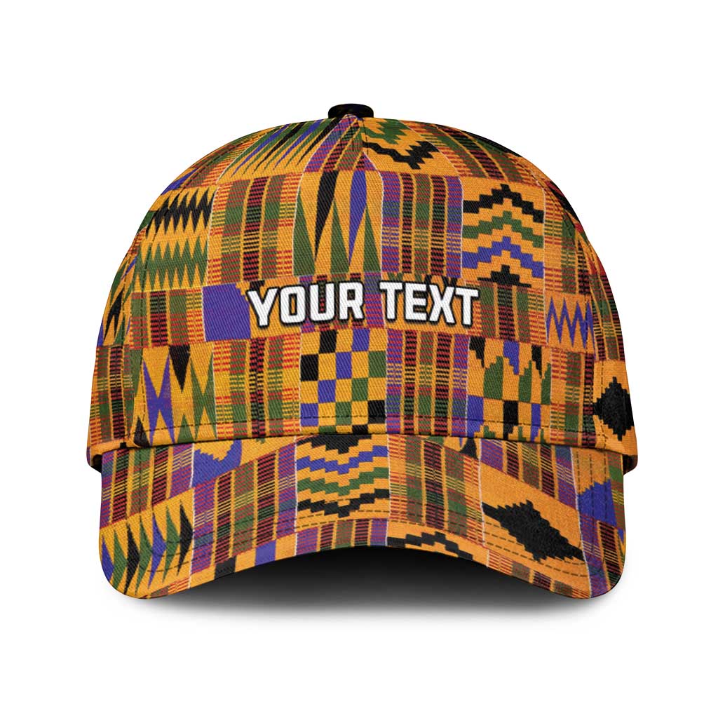 Kente African Pattern Classic Cap - Wonder Print Shop