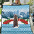 Switzerland Christmas Marmot Quilt Joyeux Noel - Wonder Print Shop