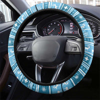 Switzerland Christmas Marmot Steering Wheel Cover Joyeux Noel - Wonder Print Shop