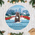 Switzerland Christmas Marmot Tree Skirt Joyeux Noel - Wonder Print Shop